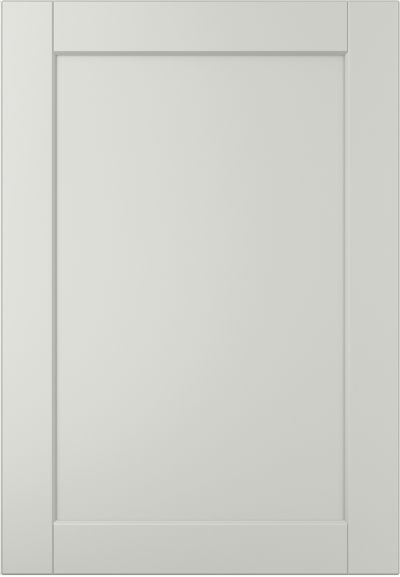 5 Piece V-Groove Bevelled Edge Narrow Frame Smooth Matt Shaker Kitchen Cabinet Door kitchen door image
