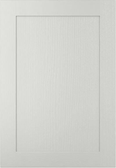 5 Piece Narrow Frame Painted Ash Wood Grain Shaker Kitchen Cabinet Door kitchen door image