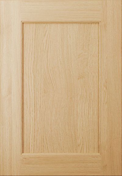 5 Piece Internal Bead Medium Frame Oak Shaker Kitchen Cabinet Door kitchen door image