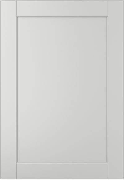 5 Piece, V-Groove, Bevelled Edge, Narrow Frame, Smooth Matt Shaker Kitchen Door kitchen door image