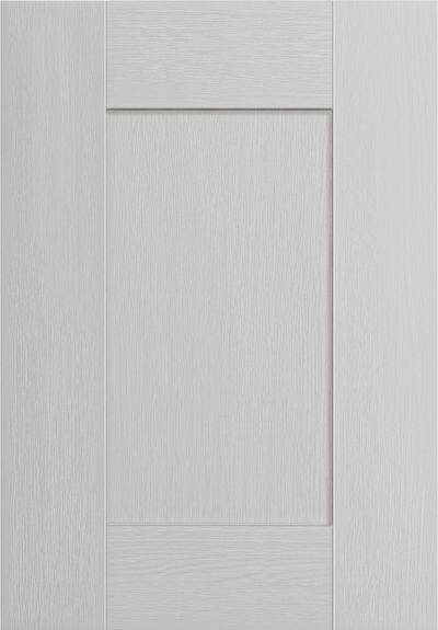 5 Piece, V-Groove, Wide Frame, Wood Grain Effect Shaker Kitchen Door kitchen door image