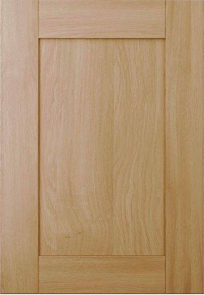 Traditional 5 piece V-Groove Oak Shaker Kitchen Cabinet Doors kitchen door image