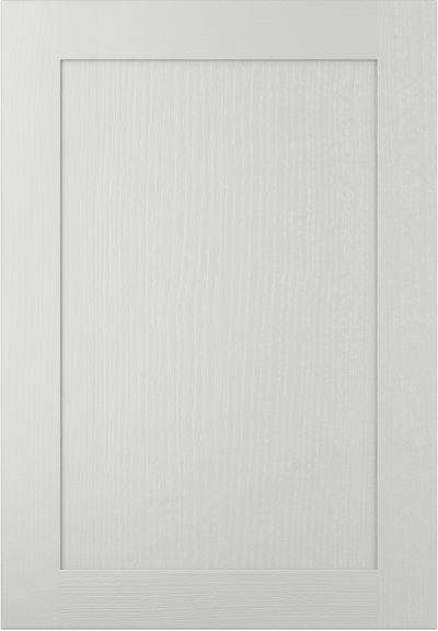 5 Piece, Flat, Narrow Frame Painted Ash Wood Grain Shaker Kitchen Door kitchen door image