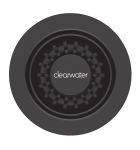 Clearwater 90mm Strainer Waste with Overflow - Matt Black