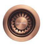 Clearwater 90mm Strainer Waste with Overflow - Regency Copper