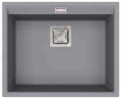 Clearwater CAPRI QUAREX 505 mm Single Bowl Inset,Undermount Granite Composite Kitchen Sink