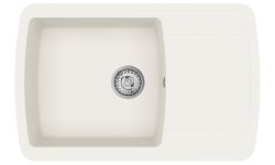 Clearwater Gemini Quarex Granite composite Single bowl Inset Kitchen Sink