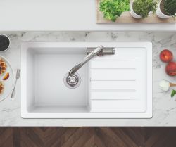 Clearwater Jarla Ceramic Mini Single bowl Inset Kitchen Sink