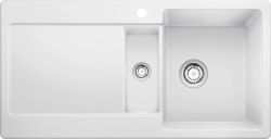 Clearwater Melody Ceramic 1.5 bowl Inset Kitchen Sink with drainer