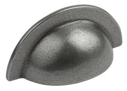 Smooth Cast iron Kitchen Door Cup Pull Handle
