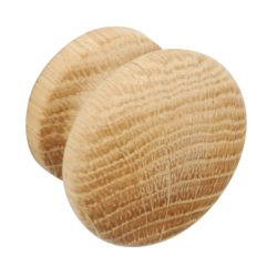 End Grain 2 Oak Kitchen Door Turned Knob