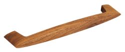 Oval Walnut Kitchen Door D Pull Handle