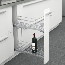 Pull Out Storage Unit, 150 mm, Full Extension