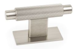 Arpa Aluminium Kitchen Door T Knob with Backplate