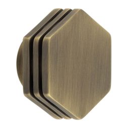 Nile Brass Kitchen Door Knob