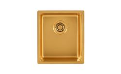 Clearwater Salsa Stainless steel 350 mm Inset or Undermount Kitchen Sink