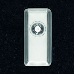 Clearwater Salsa Brushed Stainless steel 180 mm Undermount Kitchen Sink