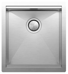 Clearwater Stark Smart Brushed Stainless steel 380 mm Inset or Undermount Kitchen Sink