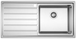 Clearwater Solar Stainless Steel Large Single Bowl & Drainer Inset Kitchen Sink