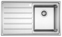 Clearwater Solar Stainless Steel Single Bowl & Drainer Inset Kitchen Sink