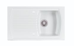 Clearwater Sonnet Ceramic Single bowl Inset Kitchen Sink