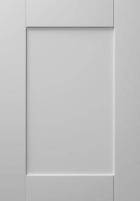 V-Groove Medium Frame Shaker Kitchen Cabinet Door kitchen image