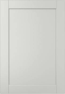 5 Piece, V-Groove, Bevelled Edge, Narrow Frame, Smooth Matt Shaker Kitchen kitchen door image