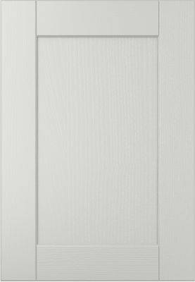 5 Piece V-Groove Medium Frame Wood Grain Effect Shaker Kitchen Cabinet Door kitchen image