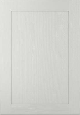 5 Piece Narrow Frame Painted Ash Wood Grain Shaker Kitchen Cabinet Door kitchen image