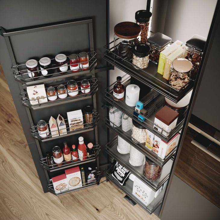 Tall larder kitchen cabinet unit
