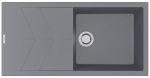 Clearwater Rio Croma Granite 480 mm Single bowl Large Inset Kitchen Sink with drainer