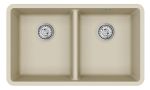 Clearwater Nova Quarex Granite Double bowl Inset or Undermount Kitchen Sink