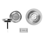 Schock Kitchen Sink Waste Kit - Kiruna N-100, 100l, 100xl, Kaia N-100s, 100, 100l, 100xl Dp3 - Chrome