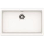 Schock CRISTADUR Green Line : Kiruna N100XL 700 mm Single Bowl Undermount Granite Composite Kitchen Sink - Day White