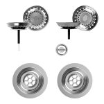 Schock Sink Waste Kit for Mono D-200, Signus C-150 & Quadro N-150 - Chrome