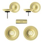 Schock Sink Waste Kit for Mono D-150 - White Gold