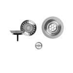 Schock Sink Waste Kit for Quadro N-100, 100s, Mono N-100, 100s, Pinedo D-100, 100l, 100xs Chrome