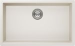 Schock CRISTADUR Kaia N-100XL 700 mm Extra Large Single Bowl Undermount Granite Composite Kitchen Sink - Magnolia Beige