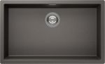 Schock CRISTADUR Kaia N-100XL 700 mm Extra Large Single Bowl Undermount Granite Composite Kitchen Sink - Silverstone Grey