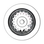 Clearwater 90mm Strainer Waste - Waste Only - Stainless Steel