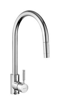 Rangemaster Aquatrend Pull Out Spray Single Lever Mixer Tap