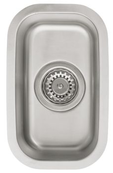 Hafele Christina Polished Stainless steel 170 mm Undermount Kitchen Sink