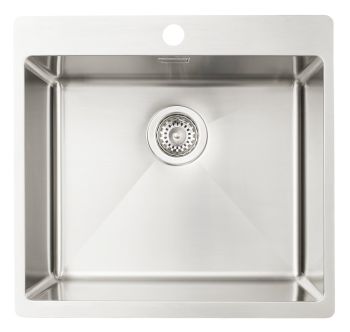 Hafele Lido Satin Stainless steel 500 mm Inset Kitchen Sink