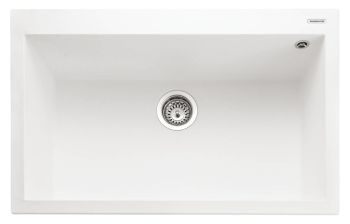 720 mm Single Bowl Insetmount Sink, Igneous Granite, Rangemaster Oridian