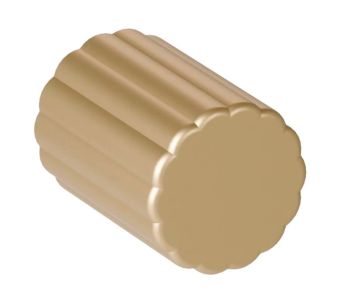 Scallop Zinc Alloy Kitchen Door Knob