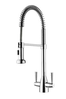 Clearwater Tutti Pro, Dual Lever, Professional, Pull Out Spray Kitchen Mixer Tap