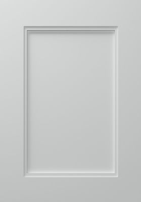 Double Edge Medium Frame Shaker Kitchen Cabinet Door kitchen image