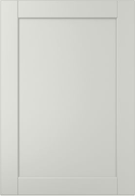 5 Piece, V-Groove, Bevelled Edge, Narrow Frame, Smooth Matt Shaker Kitchen kitchen door image