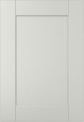 5 Piece V-Groove Medium Frame Wood Grain Effect Shaker Kitchen Cabinet Door kitchen image