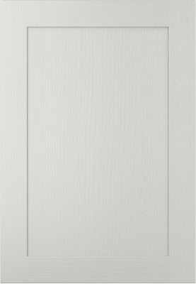 5 Piece Narrow Frame Painted Ash Wood Grain Shaker Kitchen Cabinet Door kitchen image